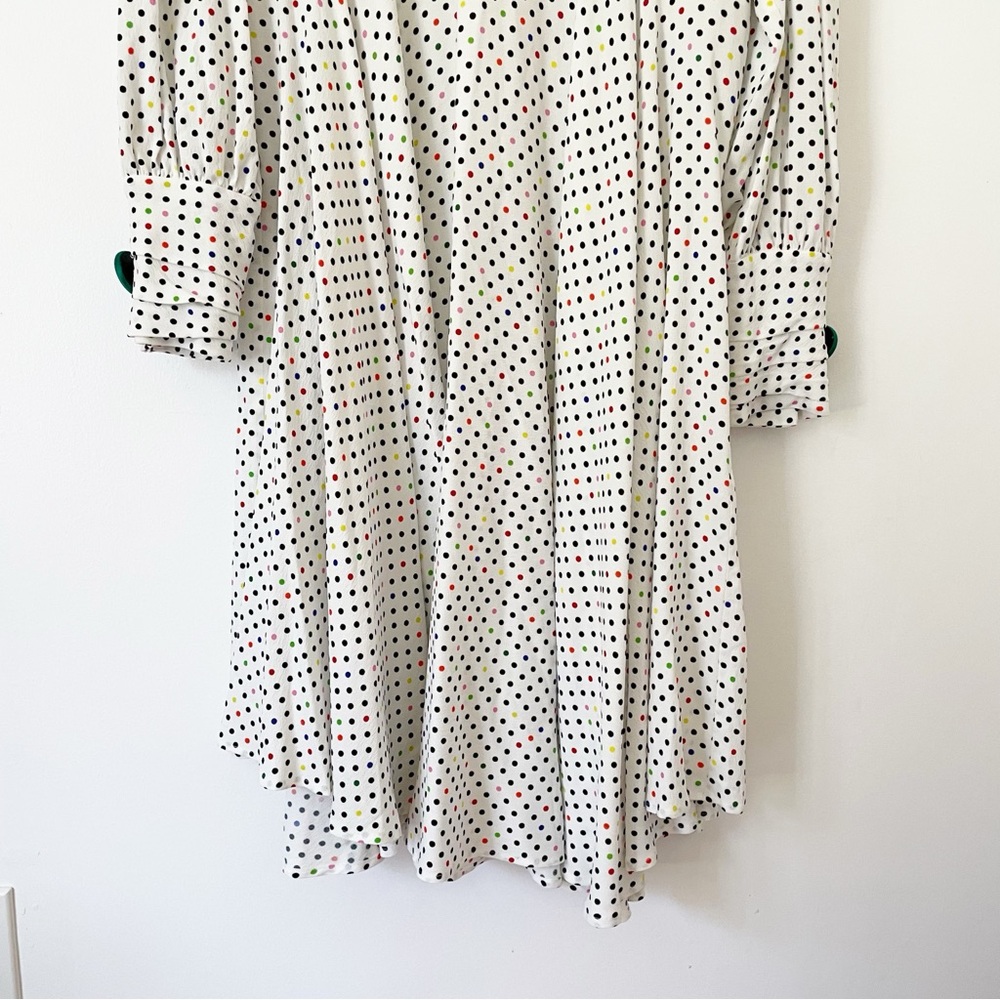 NWOT CHRISTOPHER KANE
Polka Dot Tie Neck Dress - White size 12 - Picture 10 of 16